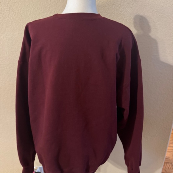 Preowned Racquet and Jog MAroon Sweatshirt Size M - Picture 4 of 4